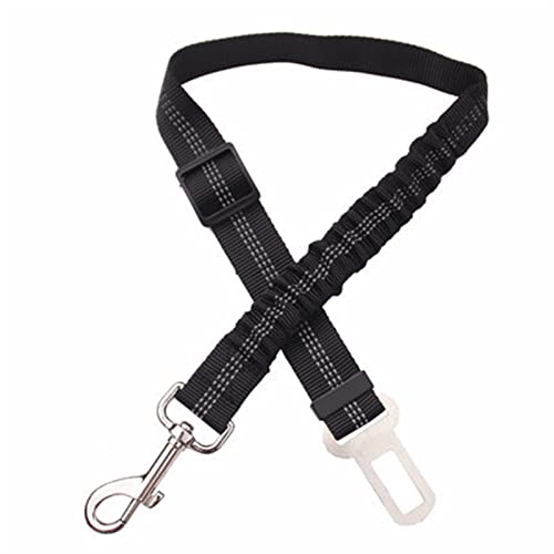 Hunde Sicherheitsgurt für Auto 2 stücke Auto Hund Sicherheitssitz Gürtel Verstellbare elastische Reflektierende Nylon Strap Sicherheitsgurt Dämpfung Seil Sicherheitsgurt for Haustiere Hunde Katzen Kat von DUNSBY