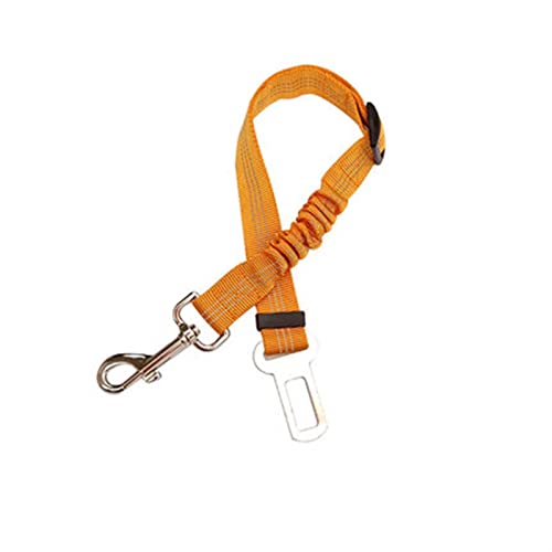 Hunde Sicherheitsgurt für Auto 2 stücke Auto Hund Sicherheitssitz Gürtel Verstellbare elastische Reflektierende Nylon Strap Sicherheitsgurt Dämpfung Seil Sicherheitsgurt for Haustiere Hunde Katzen Kat von DUNSBY