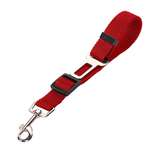 Hunde Sicherheitsgurt für Auto 2 stücke Haustier liefert autositz gürtel hundesitz gürtel Hund Leine Fahrzeug gürtel einstellbar starken Nylon Material sortierseil for Hund cat (Color : Cw-63) von DUNSBY