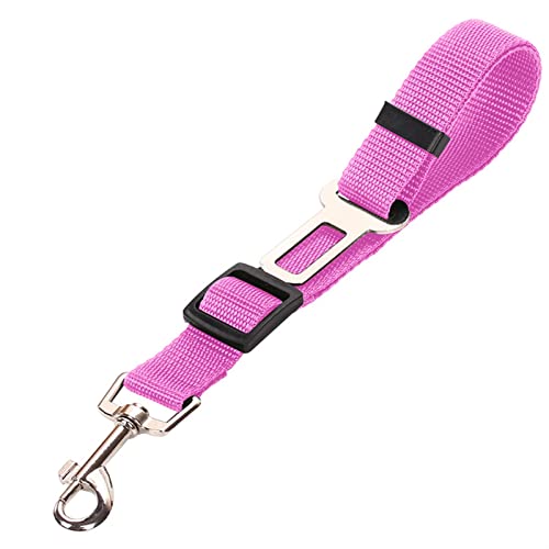 Hunde Sicherheitsgurt für Auto 2 stücke Haustier liefert autositz gürtel hundesitz gürtel Hund Leine Fahrzeug gürtel einstellbar starken Nylon Material sortierseil for Hund cat (Color : Cw-64) von DUNSBY