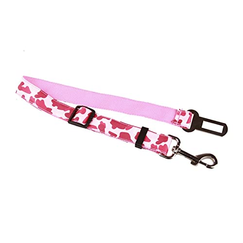 Hunde Sicherheitsgurt für Auto Camouflage Denim Haustier Hund Auto Sicherheitssitz Gürtel RESTASTLESCHEINE Leader Leine Einstellbare Welpen Auto Seil Haustier Zubehör Hundebedarf (Color : 5, Size : von DUNSBY