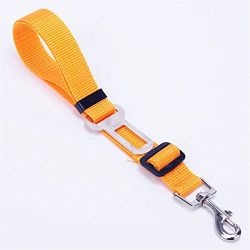 Hunde Sicherheitsgurt für Auto Haustier liefert Autositz Gürtel Hundesitz Gürtel Hundeleine Fahrzeuggürtel Verstellbare Dämpfung Elastisches reflektierendes Sicherheitsseil for Hundekatze (Color : Ba von DUNSBY