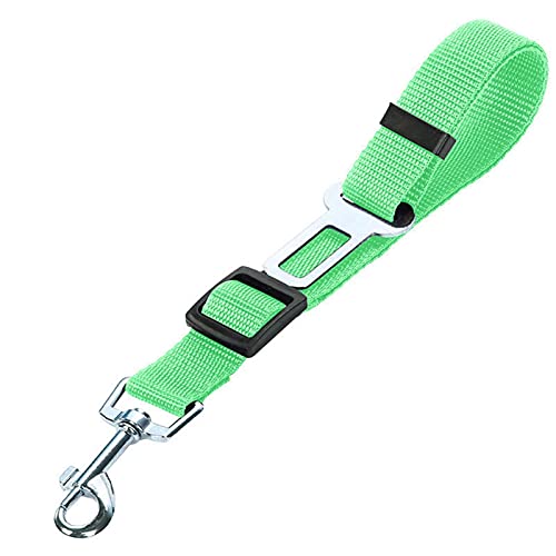 Hunde Sicherheitsgurt für Auto Haustier liefert Autositz Gürtel Hundesitz Gürtel Hundeleine Fahrzeuggürtel Verstellbare Dämpfung Elastisches reflektierendes Sicherheitsseil for Hundekatze (Color : Ba von DUNSBY