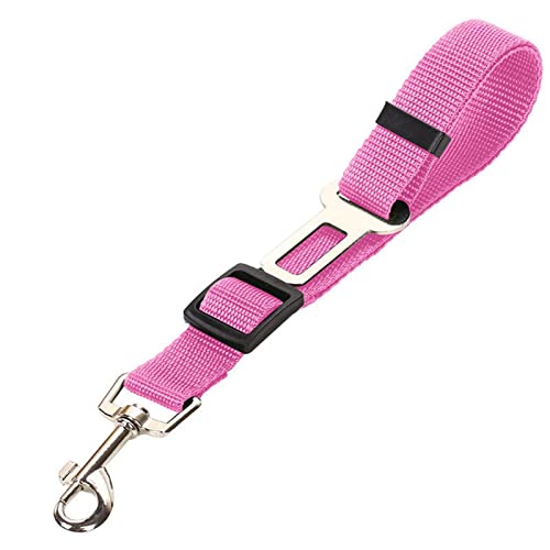 Hunde Sicherheitsgurt für Auto Haustier liefert Autositz Gürtel Hundesitz Gürtel Hundeleine Fahrzeuggürtel Verstellbare Dämpfung Elastisches reflektierendes Sicherheitsseil for Hundekatze (Color : Ba von DUNSBY