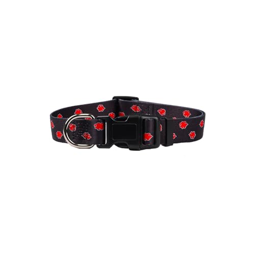 DUOAMARE Anime Hundehalsband Welpenhalsband Carhartt Dickes Hundehalsband Para Perros Breit für Big Medium XSmall Xsdogs (L) von DUOAMARE