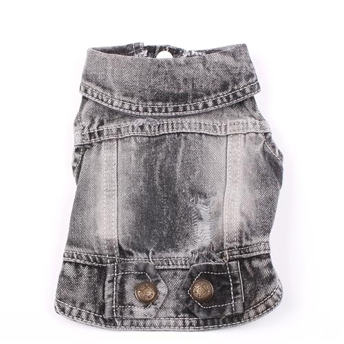 DUOCARA Jeansjacke für Hunde und Katzen, für Welpen, für Frühling und Herbst von DUOCARA