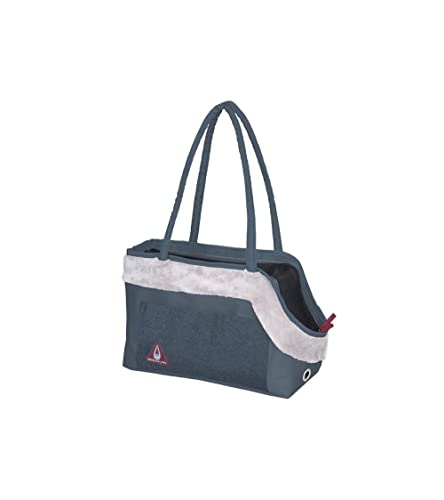 duvoplus, Paris Pet Bag Chic, 40 x 19 x 26 cm, Blau, Transport, Blau, Hund von Duvoplus