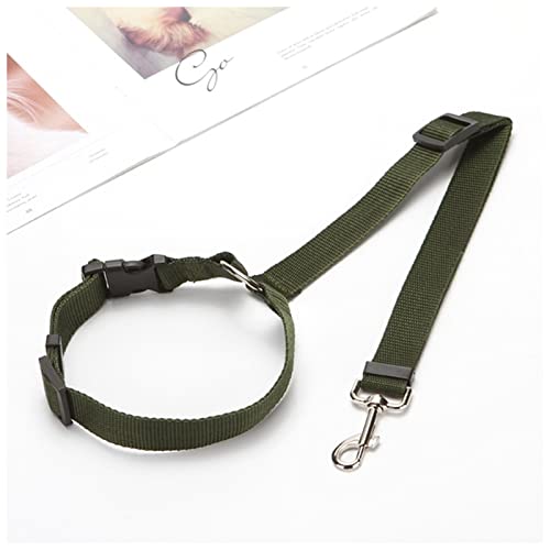 Seil Haustier Universal Praktische Hundekatze Haustier Haltbarkeit und weiche Sicherheit Einstellbare Auto Sicherheitsgurt Kabelbaum Leine Reise Clip Strap Blei Haustiergürtel Haustierleine Mit (Size von DUnLap