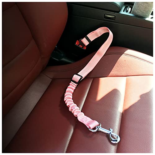 Seil Haustier Verbesserter Hundesitz Gürtel Hund Auto Sicherheitsgurte einstellbar Pet Sitzgürtel for Fahrzeug Nylon Haustier Sicherheitssitz Gürtel elastisch reflektierend Haustierleine Mit (Color : von DUnLap