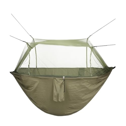 DWZXL Hängematte Danshuang Human Hammock Outdoor Swing Outdoor Anti-Rollover Hängesessel Schlafsaal Indoor Camping Picknick Outdoor Hängematte(A) von DWZXL