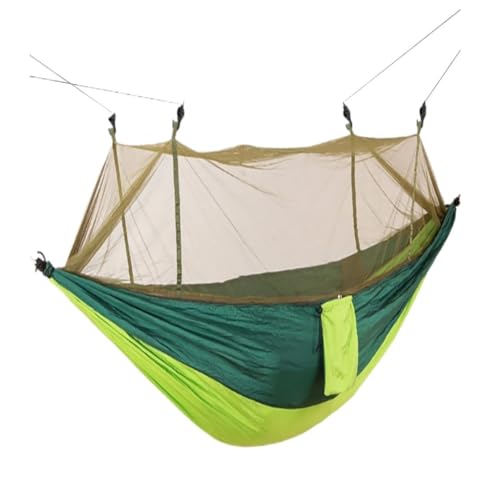 DWZXL Hängematte Danshuang Human Hammock Outdoor Swing Outdoor Anti-Rollover Hängesessel Schlafsaal Indoor Camping Picknick Outdoor Hängematte(B) von DWZXL