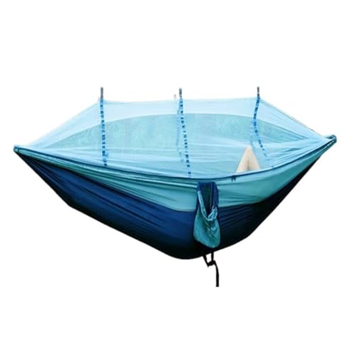 DWZXL Hängematte Hängematte Outdoor Camping Anti-Moskito Outdoor Camping mit Moskitonetz atmungsaktives hängendes Baumzelt Outdoor Hängematte(B) von DWZXL