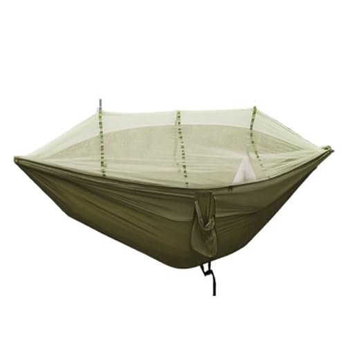 DWZXL Hängematte Hängematte Outdoor Camping Anti-Moskito Outdoor Camping mit Moskitonetz atmungsaktives hängendes Baumzelt Outdoor Hängematte(D) von DWZXL