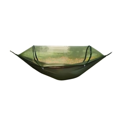 DWZXL Hängematte Outdoor Camping Anti-Rollover Swing Ultraleichte, Atmungsaktive Anti-Moskitonetz-Bett-Sonnenschutz-Camping-Hängematte Outdoor Hängematte von DWZXL