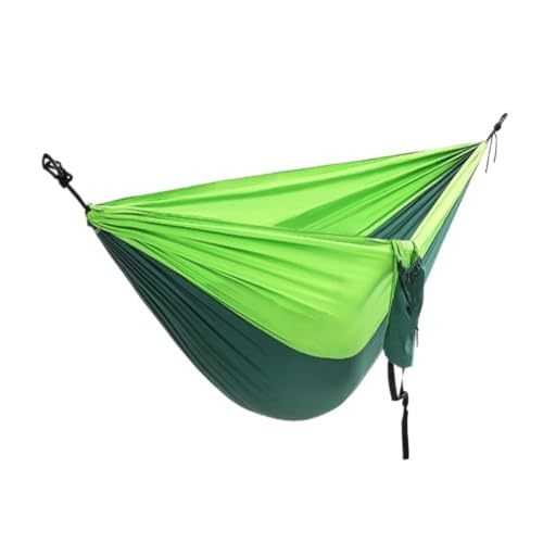 DWZXL Hängematte Outdoor Camping Doppelt Verbreiterte Hängematte Outdoor Camping Picknick Ausrüstung Verdickte Hängematte Mit Moskitonetz Outdoor Hängematte(D) von DWZXL