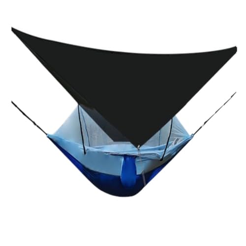 DWZXL Hängematte Schnell Zu Öffnende Moskitonetz-Hängematte, Outdoor, Anti-Überschlag, Einzel- Und Doppel-Outdoor-Camping, Anti-Mücken Outdoor Hängematte(Blue,C) von DWZXL