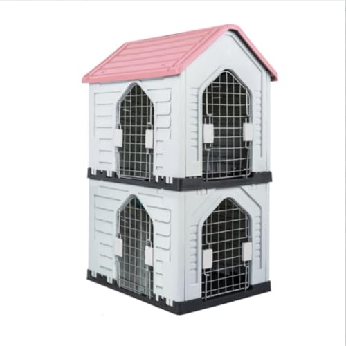 DWZXL katzenhaus Indoor Katzennest und Katzenkäfig for draußen, Hundehütte for alle Jahreszeiten im Sommer, regenfeste Katzen- und Hundehütte for draußen Katzenkäfig(Green) von DWZXL