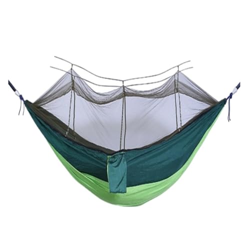 Hängematte Outdoor Tragbare Camping Einzigen Doppel Moskito Net Hängematte Anti-moskito Camping Mesh Moskito Net Hängematte Outdoor Hängematte(B) von DWZXL