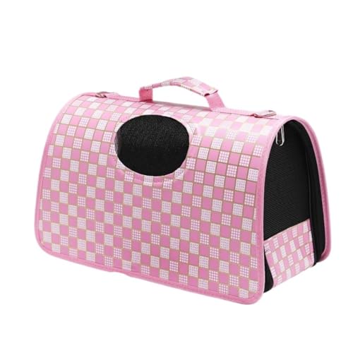 Katzentaschen Rucksack-Katzentasche, Katzenausflug-Tasche, Haustier-Katzenausflug Tragbare Raumkapsel-Katzentasche, Multifunktionale Aufbewahrungs-Katzentasche Cat Bag(Pink,C) von DWZXL