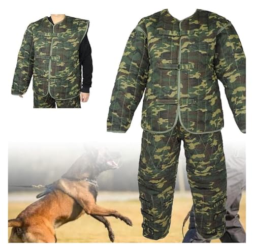 DXYOYONGOZ Anti-Hundebiss-Overall, Hundebiss-Trainingsanzug, Professioneller Bissschutzanzug for das Hundetraining von DXYOYONGOZ