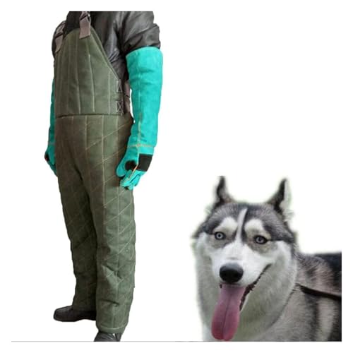 DXYOYONGOZ Beißanzug für Hundetraining Anti-Hundebiss-Overall Professioneller Bissschutzanzug for das Hundetraining(Large) von DXYOYONGOZ