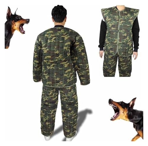 DXYOYONGOZ Beißanzug für Hundetraining Anti-Hundebiss-Overall Schutzkleidung for Hundetraining, Schutzkleidung for Hundebeißtraining zur Stärkung der Sicherheit von DXYOYONGOZ