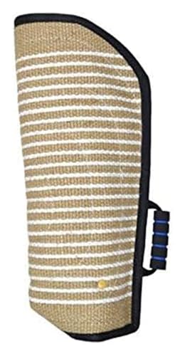 DXYOYONGOZ Hundebiss Ärmel Schlepper, beißarm-Ärmel, Hundebeißärmel-Trainingsset, Hundetrainings-Beißärmel-Armschutz aus Jute, Kauspielzeug(Black) von DXYOYONGOZ