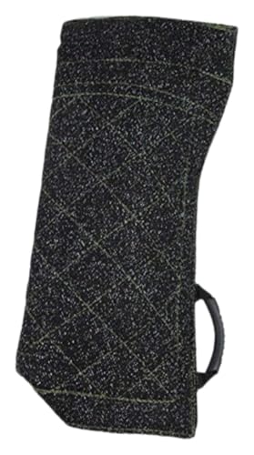 DXYOYONGOZ Hundebiss Ärmel Schlepper, beißarm-Ärmel, Hundebeißarm Hundetraining for Junge Hunde Zerrspielzeug Beißtraining Spielen Leinen roter Rand(Black Yarn Nylon) von DXYOYONGOZ