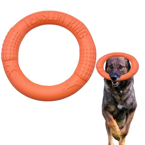 DYKeWei Unterhaltungsspielzeug für Hunde, mittelgroß groß, Unterhaltungsspielzeug, Schwimmspiele Für Hundespielzeug (Orange, A) von DYKeWei