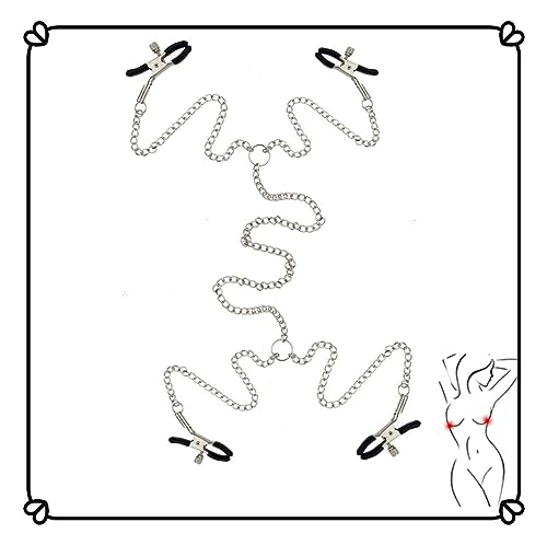 DYNLAB 𝖘𝖊𝖝 𝖙𝖔𝖞 Perfektes Raumzubehör, 4-Kopf-Clip, 4-Kopf-Kettenclip, Einfach Zu Tragen Und Zu Verwenden von DYNLAB