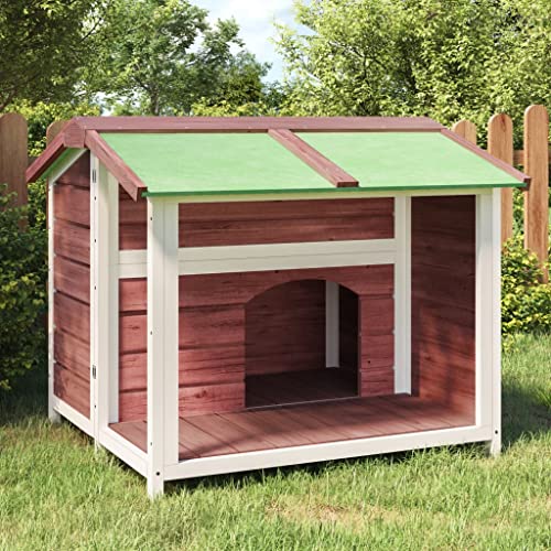 Dog Cages Indoor,tierkäfig,hundebox,hundebox für zuhause,Hundehütte Mokka 96x87x80,5 cm Massivholz KieferEntworfen für Garten und Terrasse. von DYRJDJWIDHW