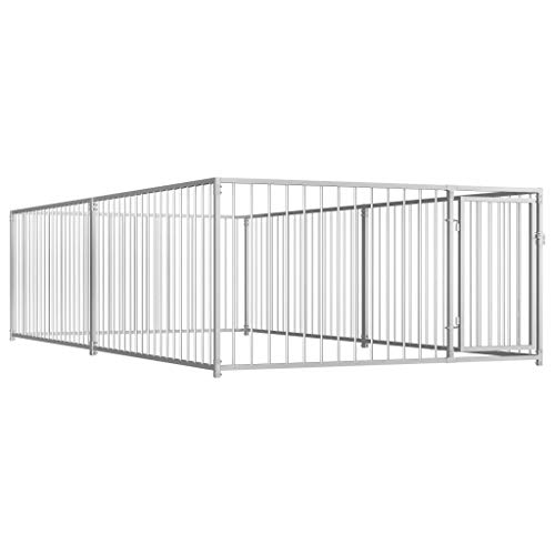 hundebox Auto,transportbox Hund Auto,Hunde Box,Outdoor-Hundezwinger 200×400×100 cmEntworfen für Garten und Terrasse. von DYRJDJWIDHW