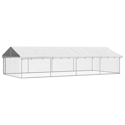 hundebox große Hunde,hundekäfig XXL,hundebox XXL,Outdoor-Hundezwinger mit Dach 600x300x150 cmEntworfen für Garten und Terrasse. von DYRJDJWIDHW