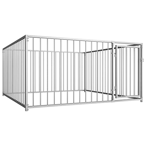 hundegitter Wohnung,Hunde Filme,hasenstall,Outdoor-Hundezwinger 200×200×100 cmEntworfen für Garten und Terrasse. von DYRJDJWIDHW