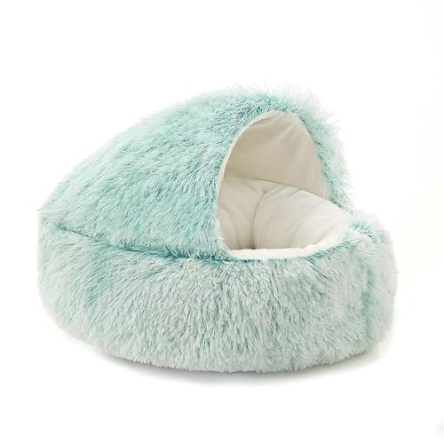 Katzennest Katzenmuschelnest Winter Warm Katzenstreu Vier Jahreszeiten Universal Plüsch Katzenstreu Hundestreu von DZDPIYEZA