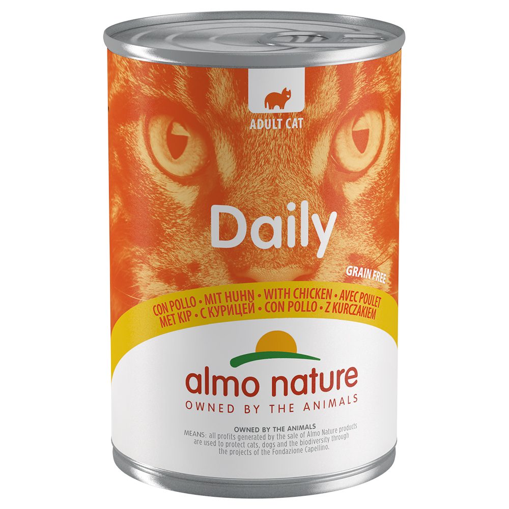 Sparpaket Almo Nature Daily Menu 24 x 400 g - Huhn von Almo Nature Daily