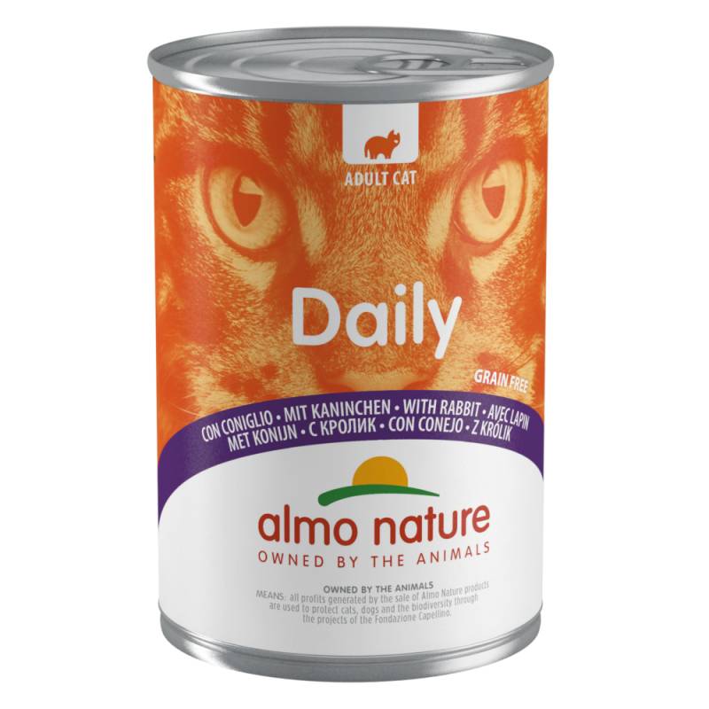 Sparpaket Almo Nature Daily Menu 24 x 400 g - Kaninchen von Almo Nature Daily