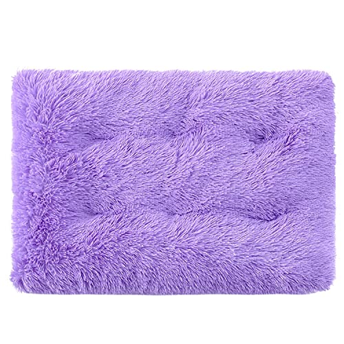 Plüsch Hundematratze Hundebett Waschbar Hundekissen Flauschig XL XXL Hundematte rutschfeste Orthopädisches Hundesofa 122x85cm Haustierbett für Mittelgroße Hunde Katzen von DanChen