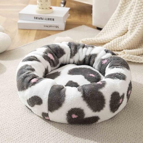 Danchen Bequemes Haustier-Sofabett mit guter Stabilität, Kissen mit plüschweichem Griff, atmungsaktiv, praktische Katzen- und Hundetoilette (50 cm, Stil C) von Danchen