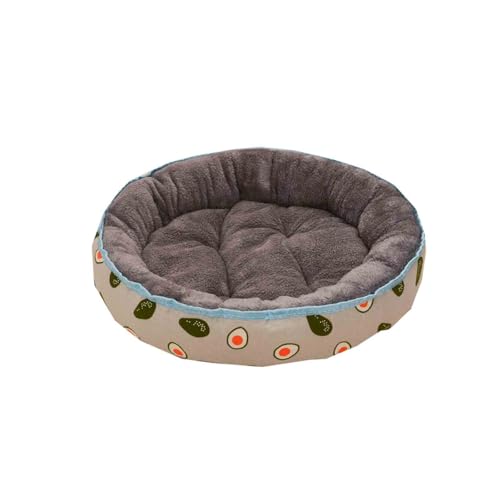 Danchen Warmes Plüsch-Haustierbett, Sofa mit guter Haltbarkeit, bequemes, flauschiges Haustierkissen, atmungsaktiv, weich strukturiert, Katzen-/Hundesofa (50 x 43 cm, Stil D) von Danchen