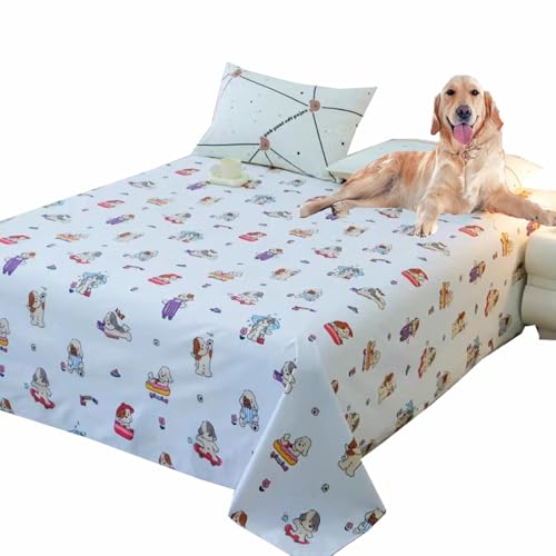 Danchen Waschbarer Bezug für Hundesofa, wasserdichte Haustierdecke, Möbelschutz, mittelgroße und große Hunde und Katzen, Matratzenbezug, kratzfeste Bettdecke (200 x 230 cm, E) von Danchen