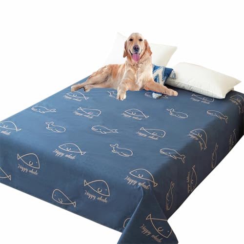 Danchen Waschbarer Bezug für Hundesofa, wasserdichte Haustierdecke, Möbelschutz, mittelgroße und große Hunde und Katzen, Matratzenbezug, kratzfeste Bettdecke (230 x 250 cm, B) von Danchen