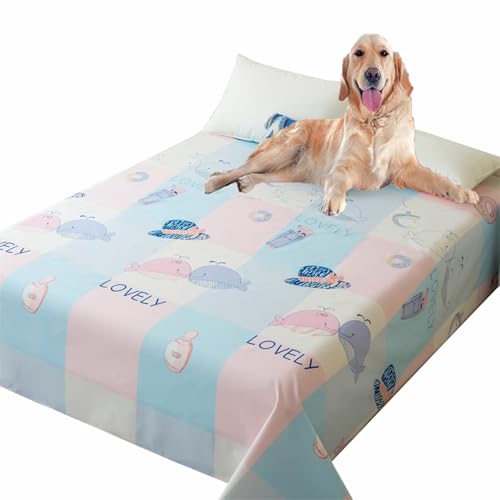 Danchen Waschbarer Bezug für Hundesofa, wasserdichte Haustierdecke, Möbelschutz, mittelgroße und große Hunde und Katzen, Matratzenbezug, kratzfeste Bettdecke (230 x 250 cm, C) von Danchen