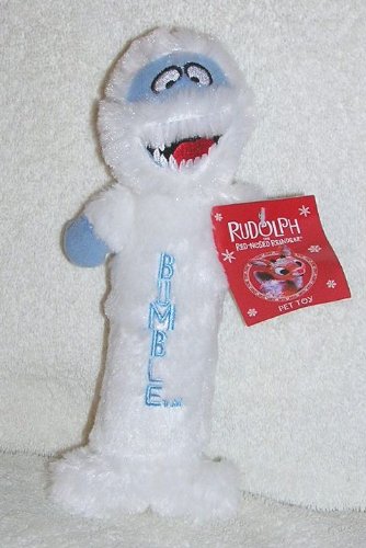 Rudolph Buble the Snow Monster Plüsch-Quietschspielzeug für Hunde oder Haustiere, 22,9 cm von Dandee