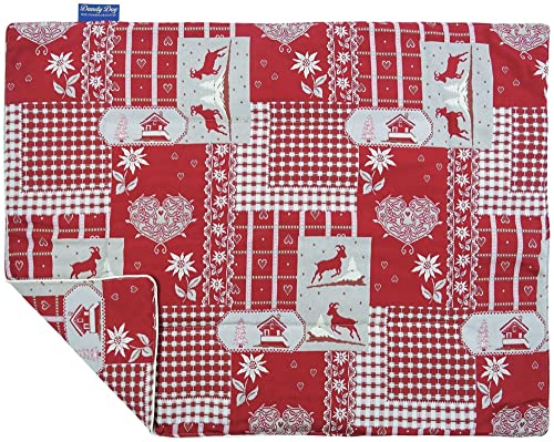 Dandy Dog Hundedecke Kitzbühel Red - waschbar hochwertige robuste hochwertige Qualität Made in Germany - Größe L von Dandy Dog