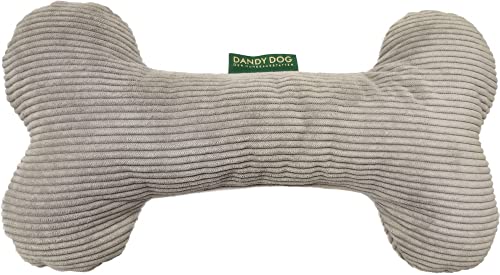 Dandy Dog Hundespielzeug Knochen Relax Grey Größe S/M von Dandy Dog