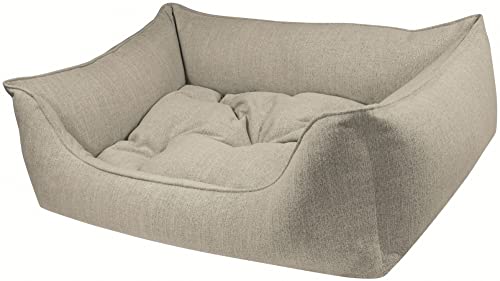 Hundebett Eco Dog Grey - abziehbar Bezug und Füllung waschbar gelenkschonend kuschelig robust Qualität Made in Germany - Größe L von Dandy Dog