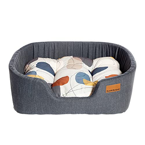 Danish Design Colour Block Hundebett, Stahl, 76,2 cm von Danish Design