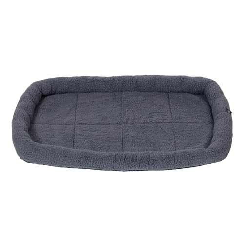 Danish Design Essentials Matratze, anthrazit, Größe M, 75 x 46 cm, Hundebett, Hundebox und Reisematte, maschinenwaschbar von Danish Design