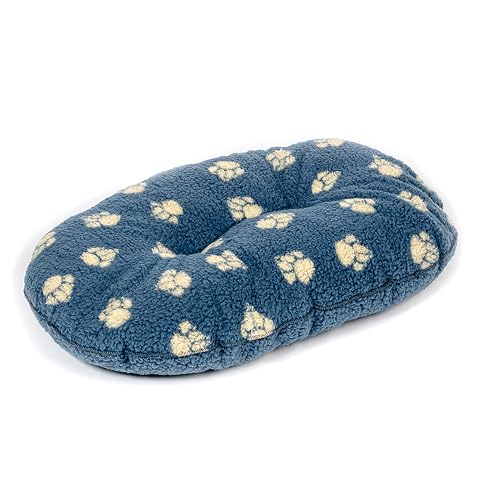 Danish Design Harbour Paw Hundebett, gesteppt, Sherpa-Fleece, Grau, für Erwachsene/Senioren/Welpenbetten – 53,3 cm von Danish Design